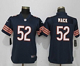 Women Nike Bears 52 Khalil Mack Navy Vapor Untouchable Limited Jersey,baseball caps,new era cap wholesale,wholesale hats
